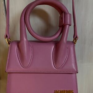 Jacquemus the knot jacquita pink Mini Bag